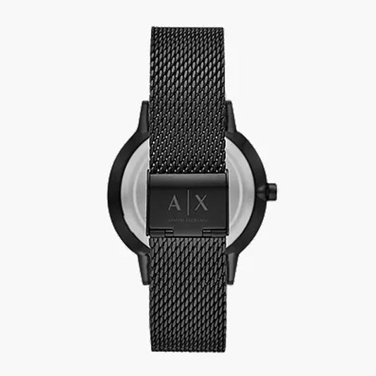 Armani Exchange Men’s Quartz Black Stainless Steel Black Dial 42mm Watch AX2716