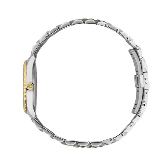 Gucci Women’s Swiss Made Quartz Two Tone Stainless Steel Blue Dial 29mm Watch YA1265029