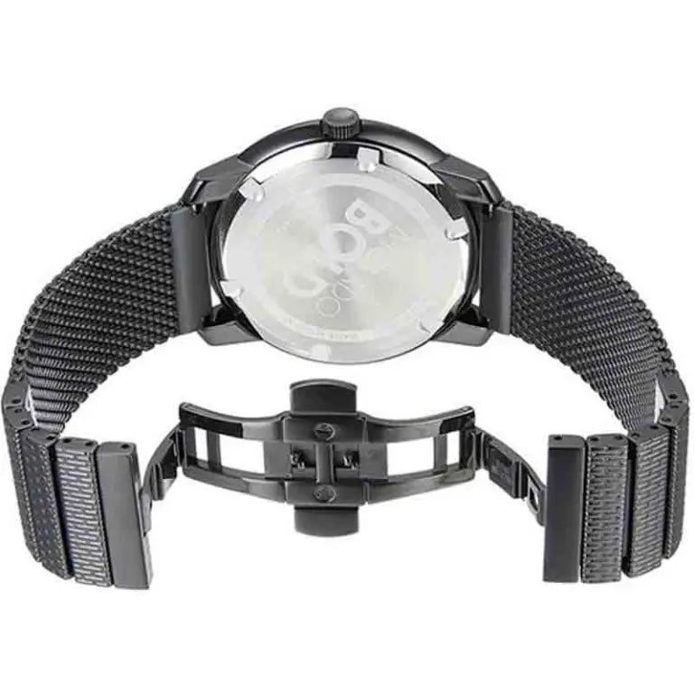 Movado Men’s Quartz Swiss Made Black Stainless Steel Black Dial 44mm Watch 3600261