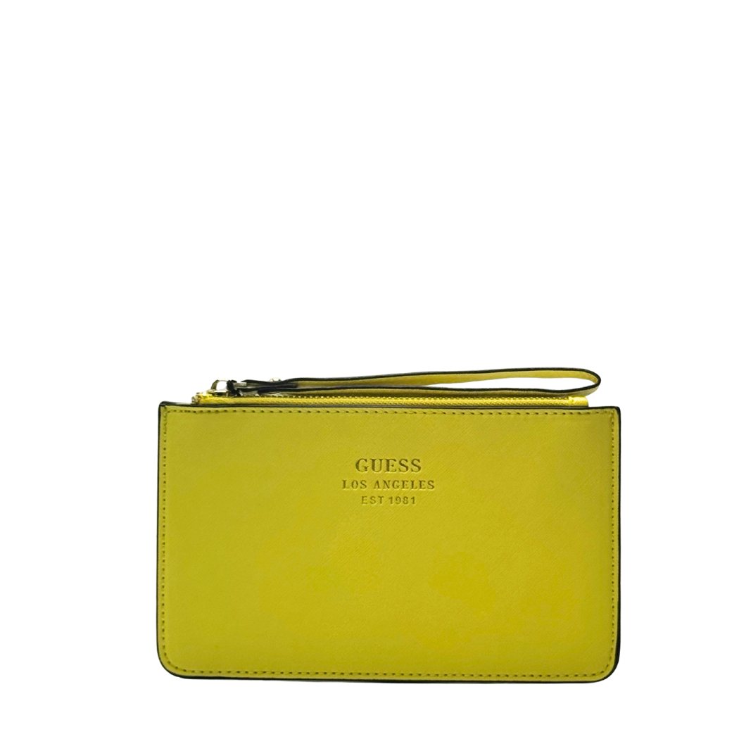 Guess Wristlet Pouch PO Yellow - 4784