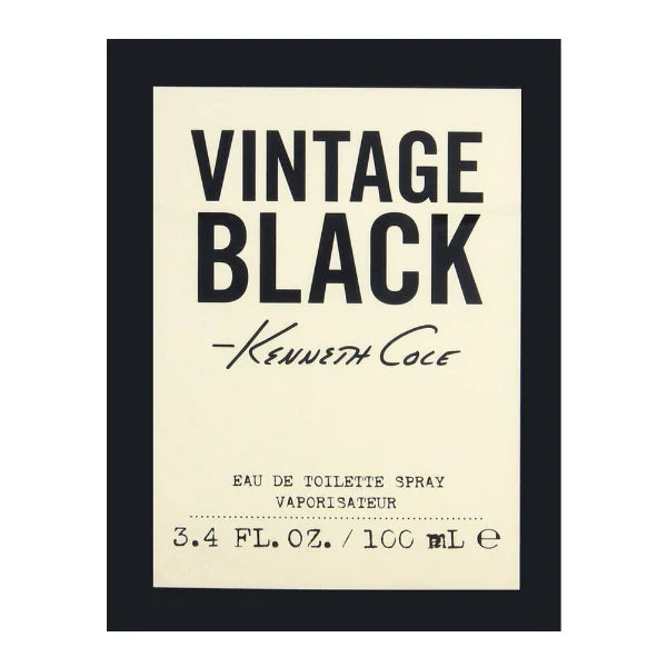 Kenneth Cole Vintage Black Eau De Toilette For Men - 100ml