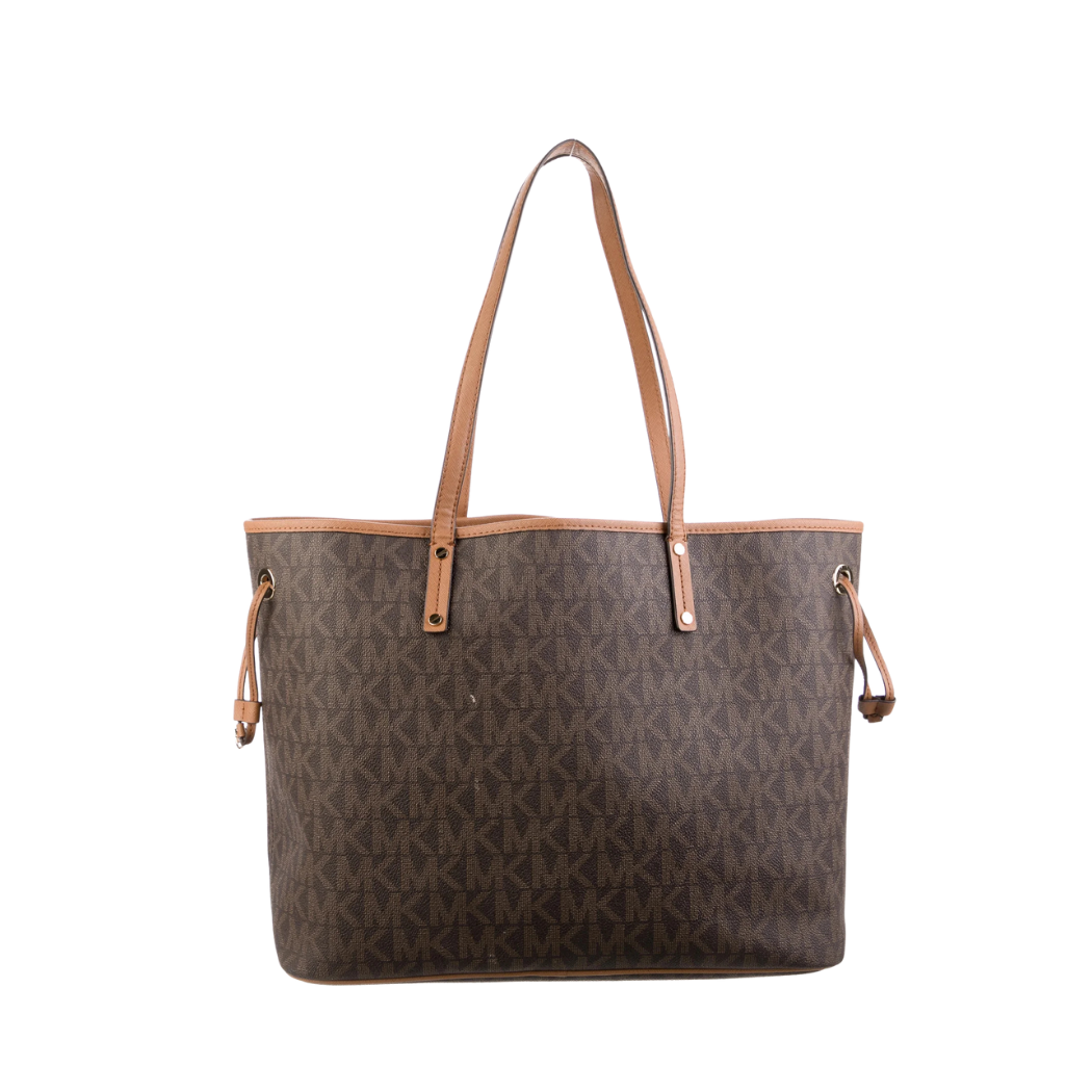 Michael Kors Jet Set Travel Large Tote Bag Brown/Acorn – 35T8STVT9V