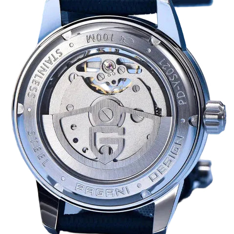 Pagani Design Stainless Steel Blue Dial Automatic Watch for Gents - PD-YS021