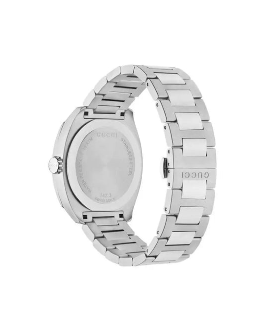 Gucci Men’s Swiss Made Quartz Stainless Steel Blue Dial 38mm Watch YA126440