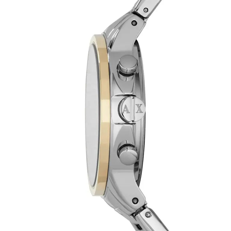Armani Exchange Women’s Quartz Two Tone Stainless Steel Black Dial 36mm Watch AX4329