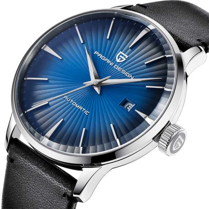 Pagani Design Stainless Steel Blue Dial Automatic Watch for Gents - PD-2770