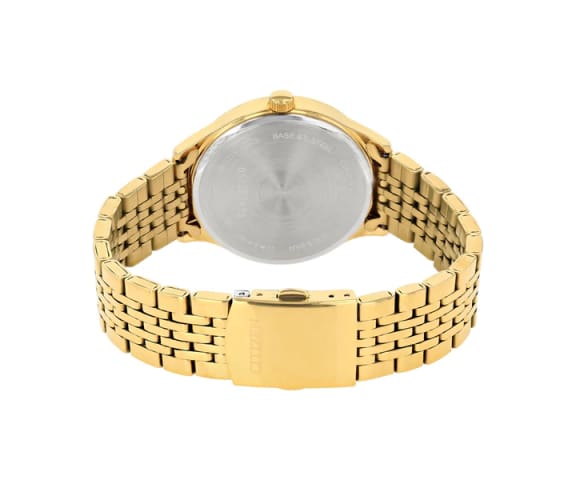 Citizen Men’s Quartz Gold Stainless Steel Gold Dial 41mm Watch DZ0062-58P