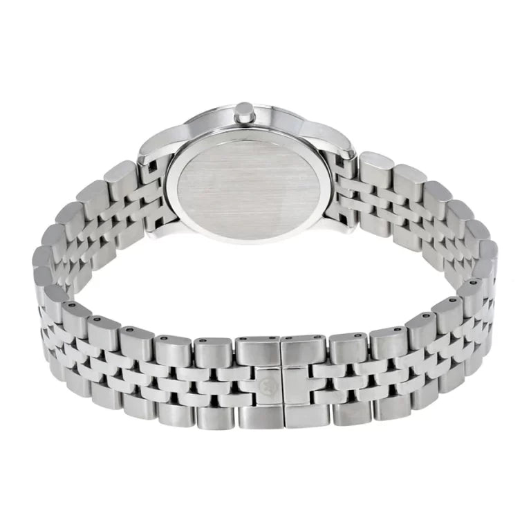 Movado Women’s Quartz Swiss Made Stainless Steel Mother of Pearl Dial 28mm Watch 0606612