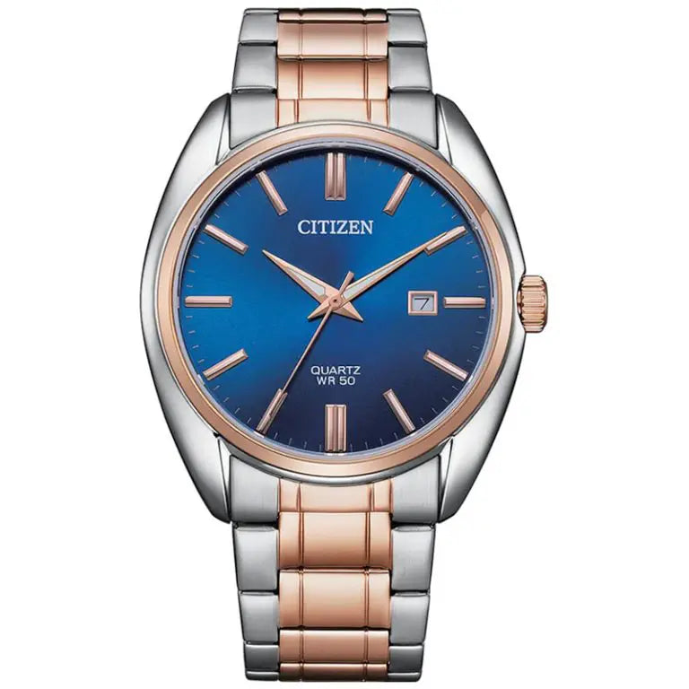 Citizen Men’s Quartz Two-tone Stainless Steel Blue Dial 41mm Watch BI5104-57L