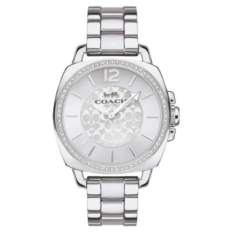 Coach Women’s Quartz Silver Stainless Steel Silver Dial 34mm Watch 14503140