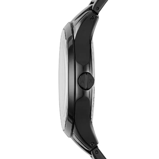 Armani Exchange Men’s Quartz Black Stainless Steel Black Dial 46mm Watch AX7101