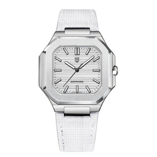 Pagani Design Stainless Steel Square Dial Quartz Watch for Gents - PD-YS019H