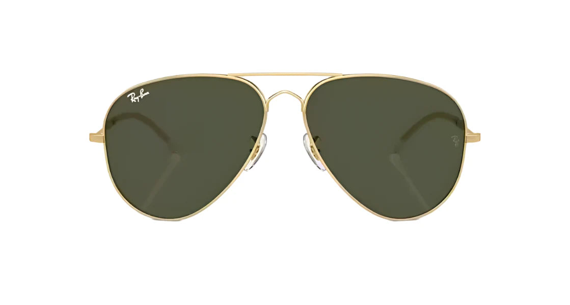 نظارة راي بان أولد أفياتور RB3825 001/31 62-14 – إطار ذهبي + عدسات خضراء