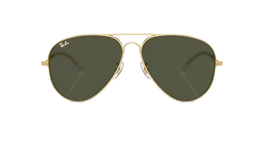نظارة راي بان أولد أفياتور RB3825 001/31 62-14 – إطار ذهبي + عدسات خضراء