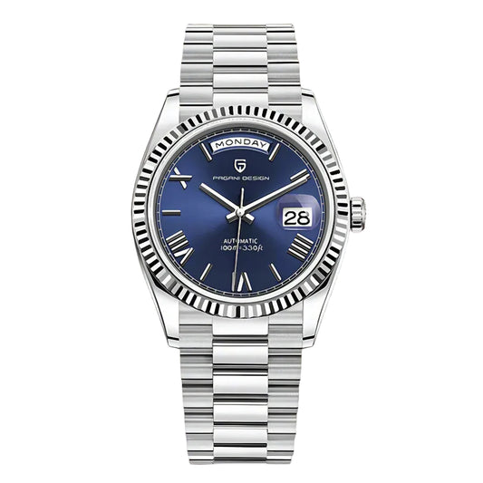 Pagani Design Stainless Steel Blue Dial Automatic Watch for Gents - PD-1783BL
