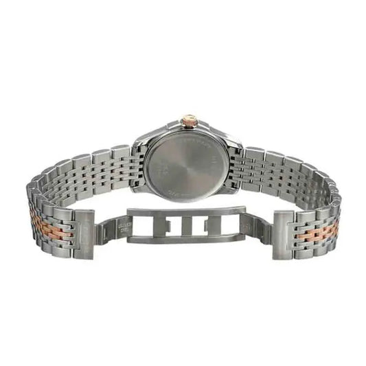 Gucci Women’s Swiss Made Quartz Stainless Steel Black Dial 27mm Watch YA126512