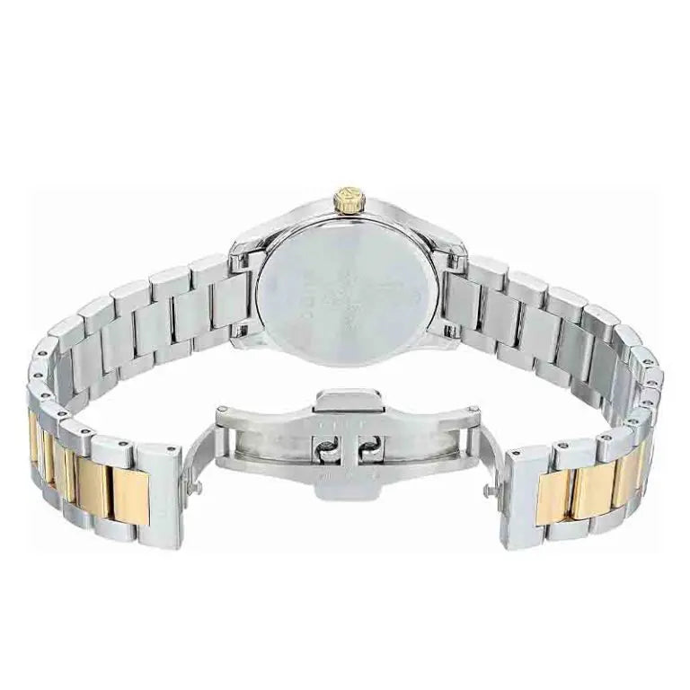 Gucci Women’s Swiss Made Quartz Stainless Steel Silver Dial 27mm Watch YA126596