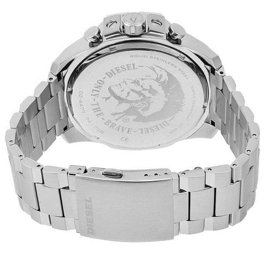 Diesel Men’s Quartz Silver Stainless Steel Silver Dial 53mm Watch DZ4477