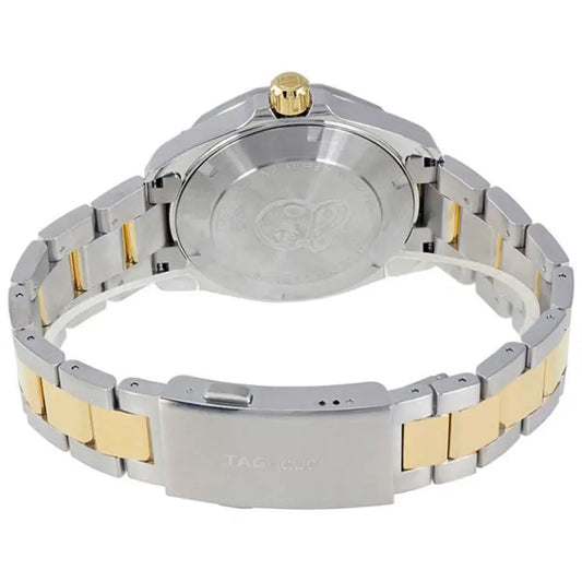 Tag Heuer Aquaracer Men’s Quartz Swiss Made Two-tone Stainless Steel Grey Dial 41mm Watch WAY1120.BB0930