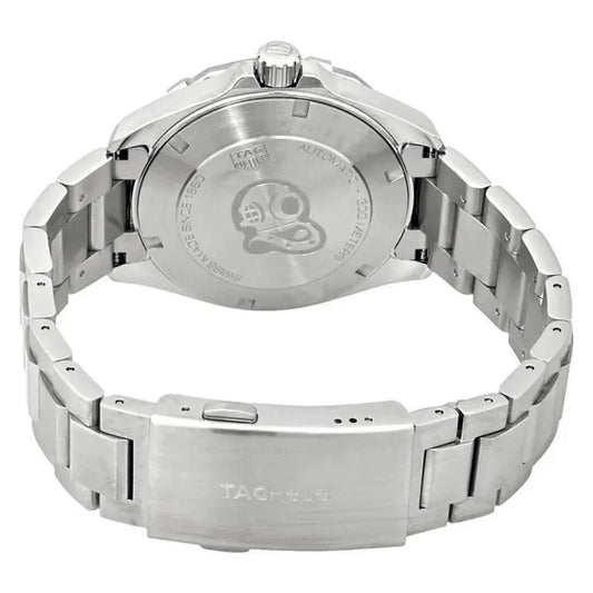 Tag Heuer Aquaracer Men’s Automatic Swiss Made Silver Stainless Steel Blue Dial 41mm Watch WBD2112.BA0928