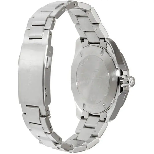 Tag Heuer Aquaracer Men’s Quartz Swiss Made Silver Stainless Steel White Dial 41mm Watch WBD1111.BA0928