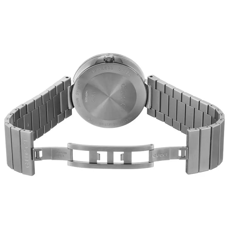 Gucci Men’s Swiss Made Quartz Grey Stainless Steel Grey Dial 42mm Watch YA133210