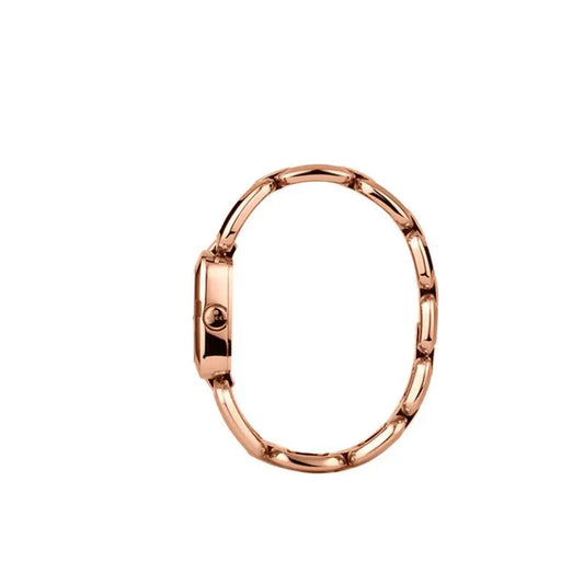 Gucci Women’s Quartz Swiss Made Rose Gold Stainless Steel Mother Of Pearl Dial 24mm Watch YA125400