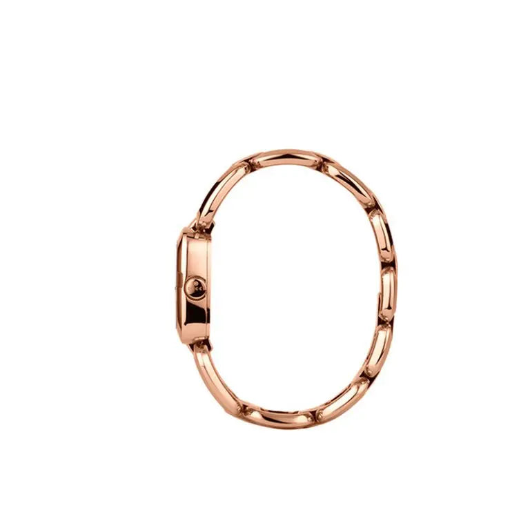 Gucci Women’s Quartz Swiss Made Rose Gold Stainless Steel Mother Of Pearl Dial 24mm Watch YA125400