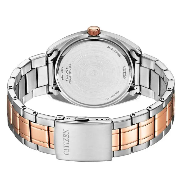 Citizen Men’s Quartz Two-tone Stainless Steel Blue Dial 41mm Watch BI5104-57L