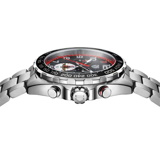 Tag Heuer Formula 1 Men’s Quartz Swiss Made Silver Stainless Steel Black Dial 43mm Watch CAZ101AW.BA0842