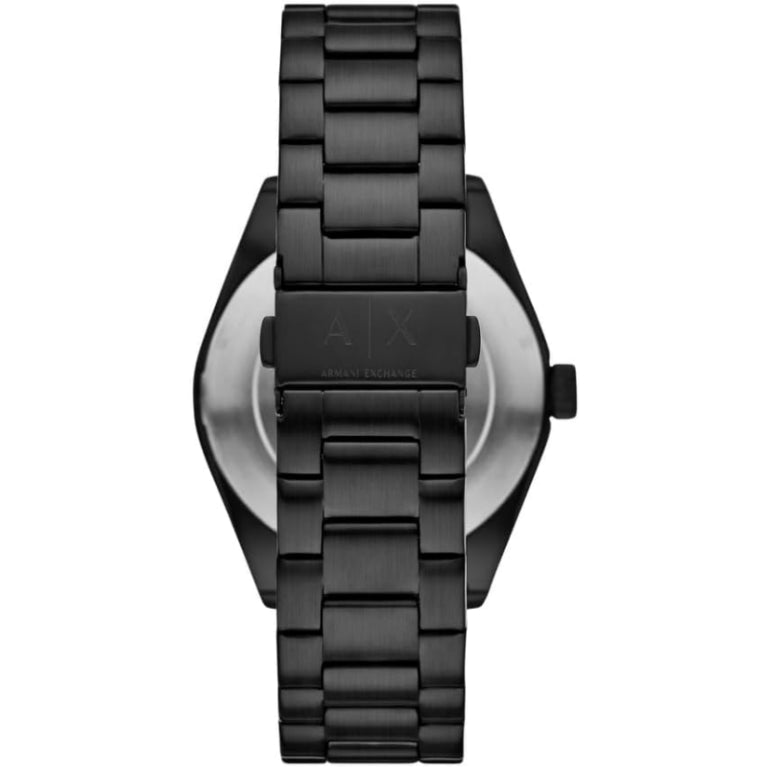 Armani Exchange Men’s Quartz Black Stainless Steel Black Dial 42mm Watch AX1422