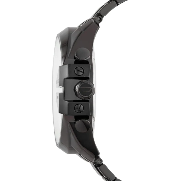 Diesel Black Stainless Steel Black Dial Quartz Watch for Gents - DZ4318