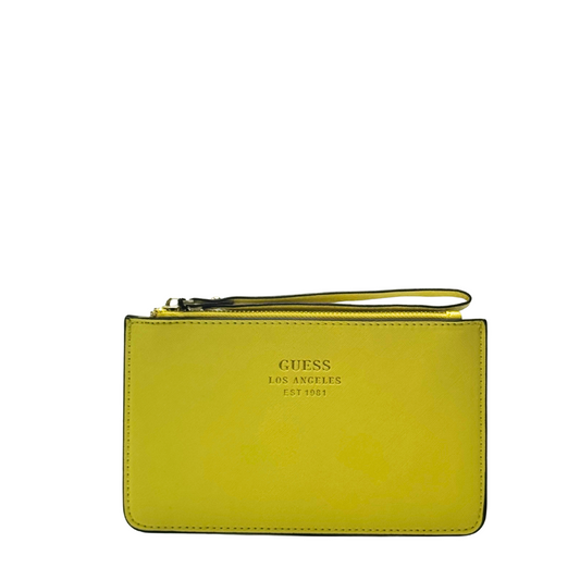 حقيبة يد صغيرة من Guess، لون أصفر - 4784