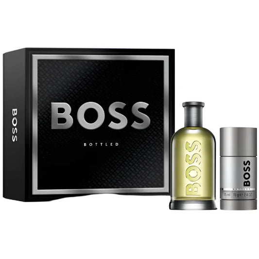 هوغو بوس - عطر أو دو تواليت معطر + مزيل عرق صلب للرجال - 200 مل + 75 مل