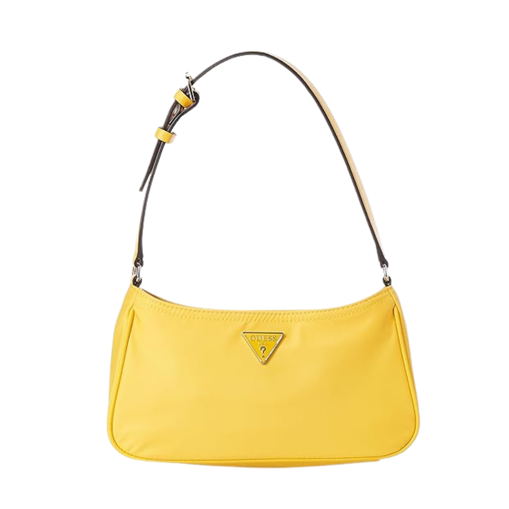 حقيبة كتف صغيرة من GUESS - صفراء | حقيبة يومية أنيقة وصغيرة الحجم - VY316743
