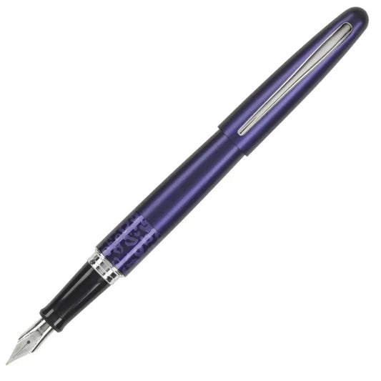 قلم حبر أنيق MR 02 بنقشة الفهد الأزرق