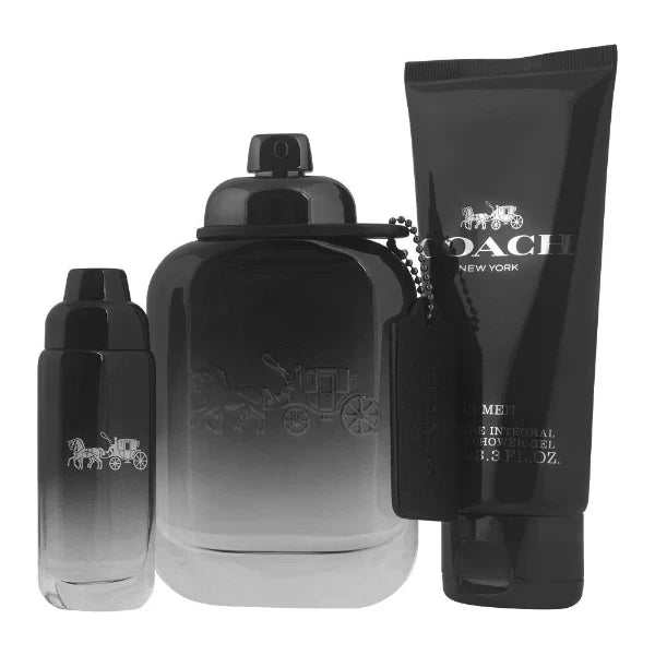مجموعة عطر كوتش إم كوفي للرجال - 100 مل + 100 مل SG + 15 مل EDT