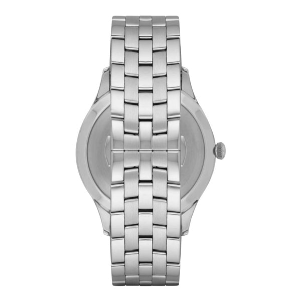 EMPORIO ARMANI Blue Dial Silver Stainless Steel Watch for Gents - AR11019