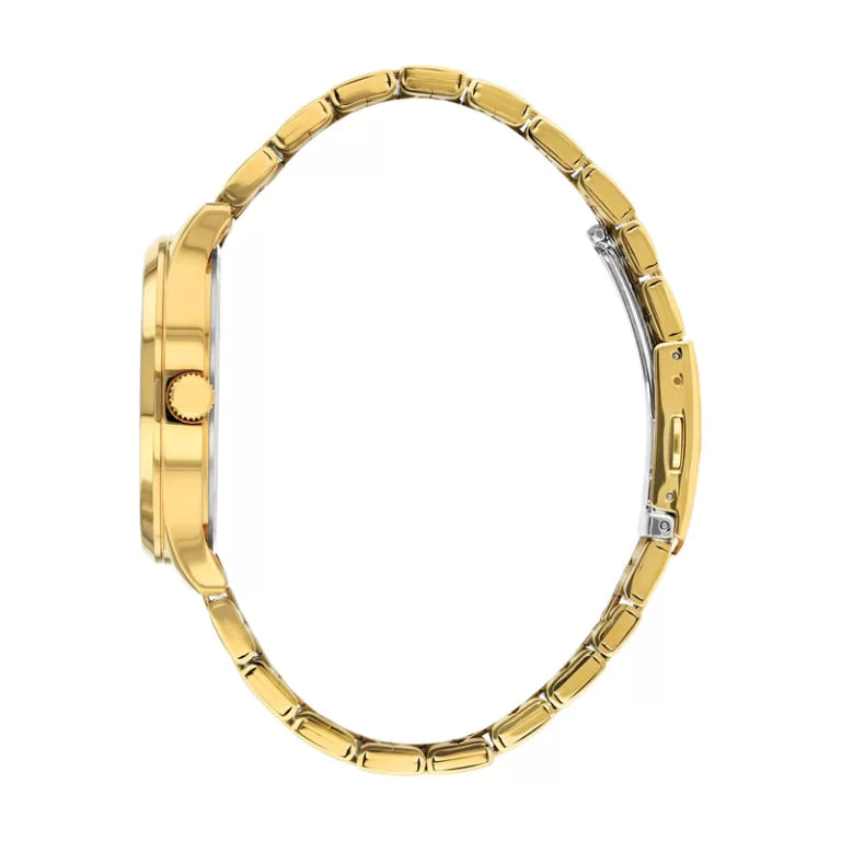Citizen Men’s Quartz Gold Stainless Steel Gold Dial 41mm Watch DZ0062-58P