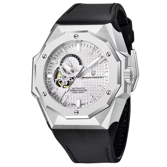 Pagani Design Stainless Steel white Dial Automatic Watch for Gents - PD-YS010