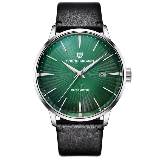 Pagani Design Stainless Steel Green Dial Automatic Watch for Gents - PD-2770