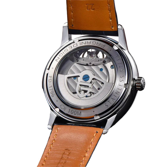 Pagani Design Stainless Steel Blue Dial Automatic Watch for Gents - PD-1796