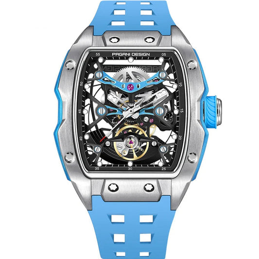 Pagani Design Stainless Steel Skeleton Dial Automatic Watch for Gents - PD-YS018