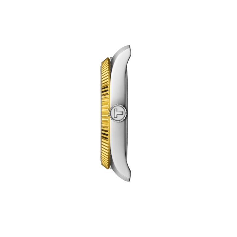 Tissot Women’s Quartz Swiss Made Two-tone Stainless Steel Silver Dial 34mm Watch T156.210.22.031.00