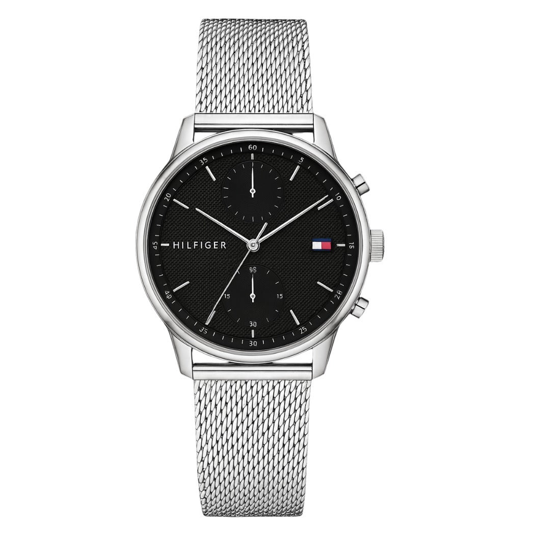 Tommy hilfiger 1710433 mesh stainless steel mens watch