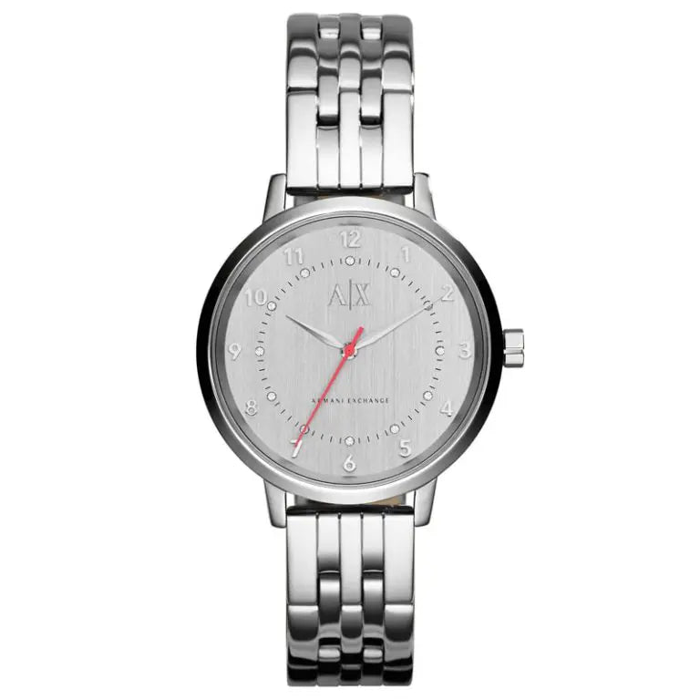 Armani Exchange Women’s Quartz Silver Stainless Steel Silver Dial 39mm Watch AX5360