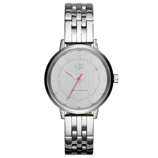 Armani Exchange Women’s Quartz Silver Stainless Steel Silver Dial 39mm Watch AX5360