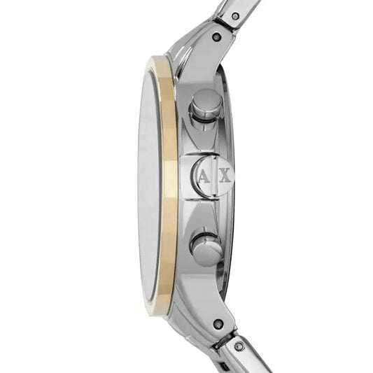Armani Exchange Women’s Quartz Two Tone Stainless Steel Black Dial 36mm Watch AX4329