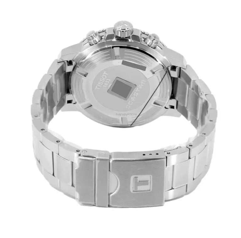TISSOT Men’s Quartz Swiss Made Stainless Steel Red Gradient Dial 45mm Watch T120.417.11.421.00
