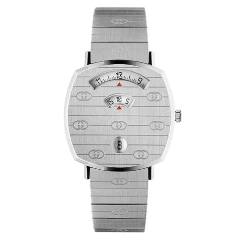 Gucci Women’s Swiss Made Quartz Stainless Steel White Dial 35mm Watch YA157401